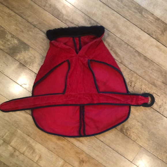 Vintage Red Corduroy Dog Jacket - XS - Picture 2 of 9